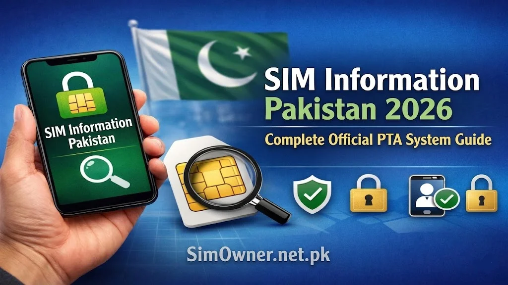 SIM Information Pakistan 2026 — Complete Official PTA System Guide